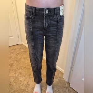 Abercrombie Kids Girls Mini Mom Jeans